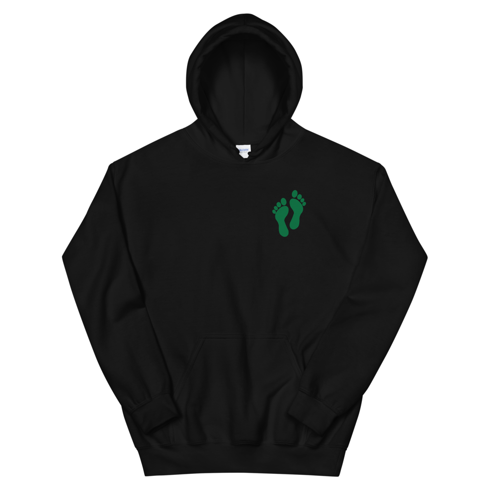 Green Feet Hoodie, Unisex