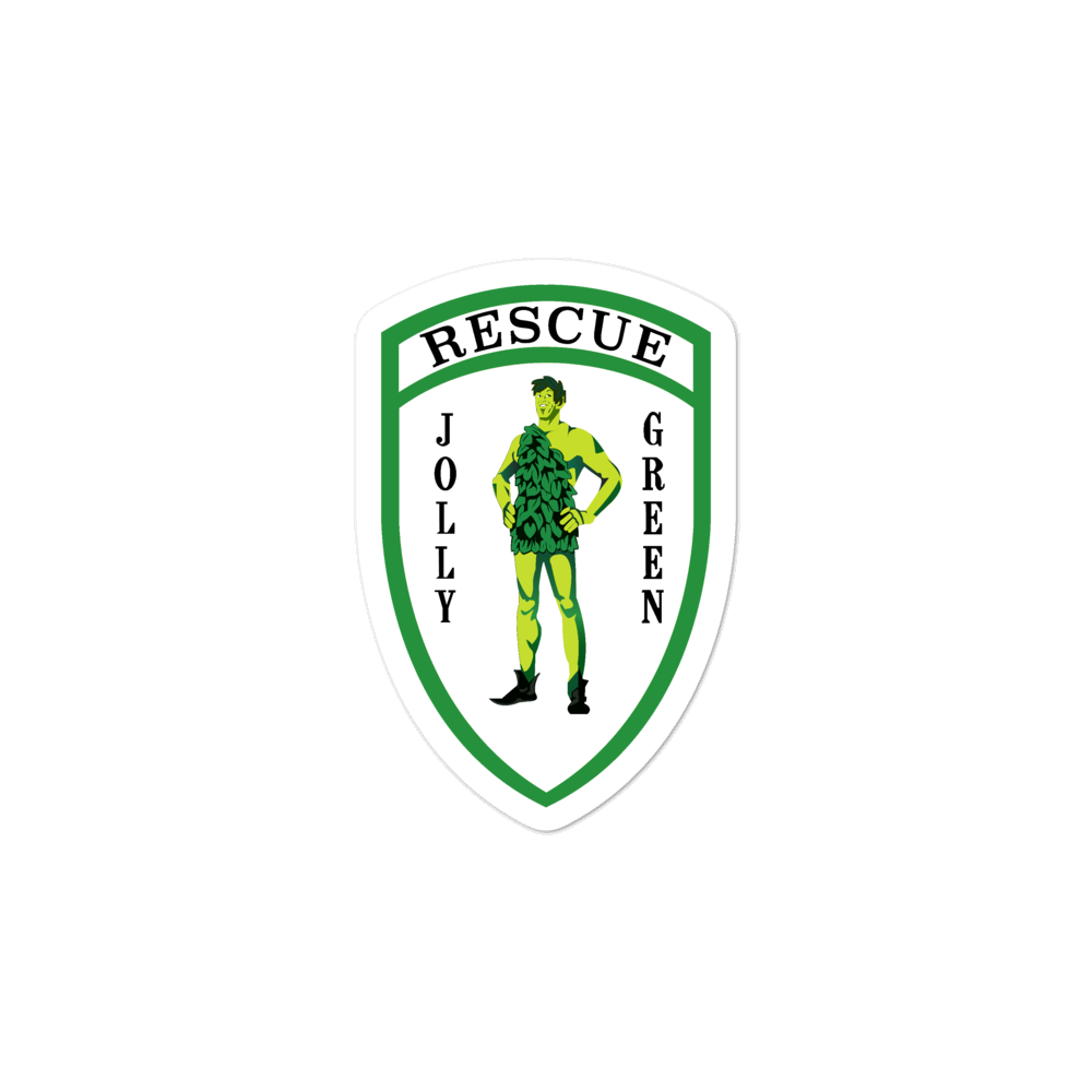 Jolly Green PJ Sticker